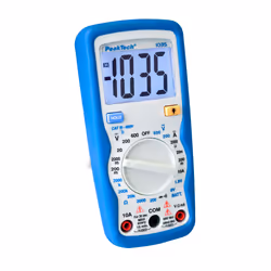 PeakTech P 1035, LCD, Batterie, 9V