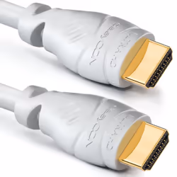 deleyCON MK27, 20 m, HDMI Type A (Standard), HDMI Type A (Standard), Compatibilité 3D, 18 Gbit/s, Blanc