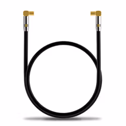 deleyCON MK544 câble coaxial 1 m Noir