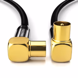 deleyCON MK545 câble coaxial 1,5 m Noir