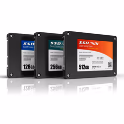 deleyCON S-ATA 3 SET 6Gbit/s 4x câble SATA SATA 7-pin Noir, Bleu, Rouge, Jaune