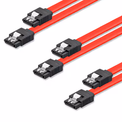 deleyCON MK1580, 0,5 m, SATA III, SATA 7-pin, SATA 7-pin, Mâle/Mâle, Rouge