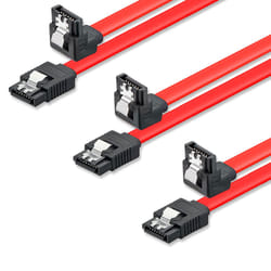 deleyCON MK1581 câble SATA 0,5 m SATA 7-pin Rouge