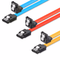 deleyCON MK1585, 0,5 m, SATA III, SATA 7-pin, SATA 7-pin, Mâle/Mâle, Bleu, Rouge, Jaune