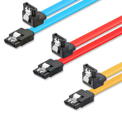 deleyCON MK1585 câble SATA 0,5 m SATA 7-pin Bleu, Rouge, Jaune