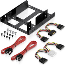 deleyCON MK2207 Compartiment pour ordinateur Universel Support de montage de disque dur