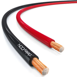 deleyCON MK-MK3349 câble audio 100 m Noir, Rouge