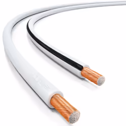 deleyCON MK3366, Aluminium cuivré (CCA), 50 m, Blanc