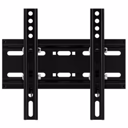 deleyCON MK-W-69, 106,7 cm (42"), 75 x 75 mm, 200 x 200 mm, -10 - 5°, Acier, Noir