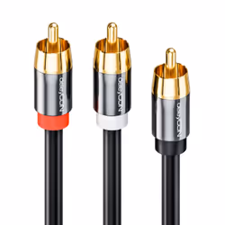 deleyCON MK3441 câble audio 2 m RCA 2 x RCA Noir