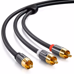 deleyCON MK3442 câble audio 3 m RCA 2 x RCA Noir