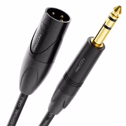 Câble Audio XLR - DELEYCON - MK 4426 - 5m - Verrou métallique - Contacts plaqués or