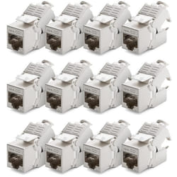 Module Keystone CAT 7 - deleyCON - Connecteur RJ45 - 10 Gbit/s - 1000 MHz - STP blindé