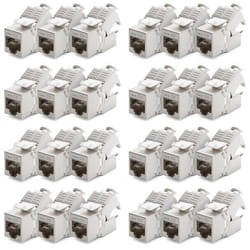 Module Keystone CAT 7 - deleyCON - Prise RJ45 - 10 Gbit/s - 1000 MHz - STP blindé