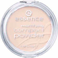 Essence Mattifying Compact Powder, Light beige, Beige, Pot, Mat, 12 g, Femmes
