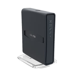 Mikrotik hAP ac lite tower Noir Connexion Ethernet, supportant l'alimentation via ce port (PoE)
