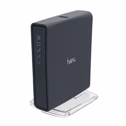 Mikrotik hAP ac lite tower Noir Connexion Ethernet, supportant l'alimentation via ce port (PoE)