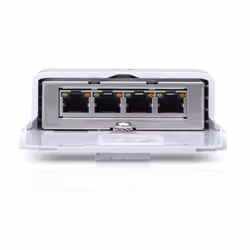 Ubiquiti NanoSwitch Gigabit Ethernet (10/100/1000) Connexion Ethernet, supportant l'alimentation via ce port (PoE) Blanc - Vue supplémentaire 4