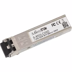 Mikrotik S-85DLC05D, 1250 Mbit/s, SFP, LC, 20000 m, 850 nm, RB260GS, RB2011LS, RB2011LS-IN, RB2011UAS-IN, RB2011UAS-RM, RB201 ...