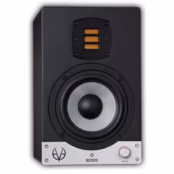 EVE audio SC205, 2-voies, Avec fil, 100 W, 53 - 21000 Hz, Noir, Argent