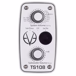 EVE audio TS108 subwoofer/caisson de basses Noir Caisson de basse actif 150 W - Vue supplémentaire 5