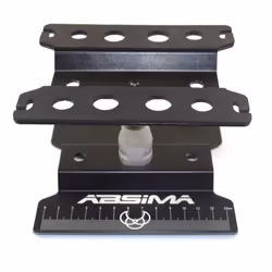 Absima 3000049, Pieds, Aluminium, Noir