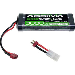 Absima Pack de batterie (NiMh) 7.2 V 3000 mAh Nombre de cellules: 6 hardcase fiche T femelle fiche Tamiya femelle