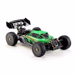 Absima STOKE V2 vert noir brushless 1:8 Auto RC électrique Buggy 4 roues motrices (4WD) prêt à fonctionner (RtR) 24 G