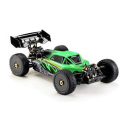 Absima STOKE V2 vert noir brushless 1:8 Auto RC électrique Buggy 4 roues motrices (4WD) prêt à fonctionner (RtR) 24 G