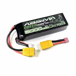 enquête Capacité : 6000 mAh Fiche mâle XT90 et adaptateur T-Plug Recommandé pour voiture RC description Les Absima Green Nos  ...