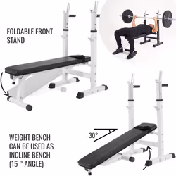 Gorilla Sports 100299-00022-0048 banc de musculation