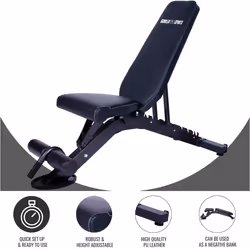 Gorilla Sports 101178-00019-0001 banc de musculation