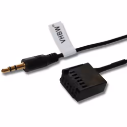 vhbw - the clever way Câble adaptateur AUX Line-In pour connecter votre lecteur MP3 ou smartphone à votre système audio d'aut ...