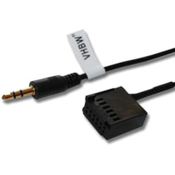 Vhbw - Câble adaptateur aux pour radio de voiture (90 cm) compatible avec Ford de 2004 et après, Ka, Galaxy, Focus, Fiesta, Mondeo