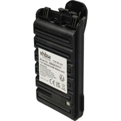 1x Batterie compatible avec Icom IC-F27, IC-F27SR, IC-F3003, IC-F300I, IC-F4003, IC-F400I radio talkie-walkie (1600mAh, 7,2V, NiMH) - avec clip de