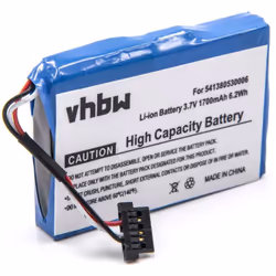 vhbw - the clever way - Batterie de rechange de haute qualité avec une grande autonomie et compatible avec votre système de n ...