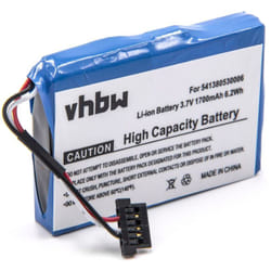 Vhbw - Batterie compatible avec Becker Active 43, Active 50, Assist Z113, Traffic, Transit 45 gps, appareil de navigation (1700mAh, 3,7V, Li-ion)