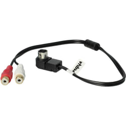 Câble audio voiture remplacement pour jvc KS-U57 pour autoradio - Adaptateur, 60 cm, noir - Vhbw