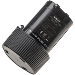 Vhbw - Batterie compatible avec Makita radio de chantier BMR102, BMR101, BMR103, BMR104, BMR103B, BMR100 outil électrique (1500 mAh, Li-ion, 10,8 v)