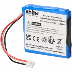 vhbw - the clever way - Batterie de rechange de haute qualité avec une grande autonomie et compatible avec votre système de n ...