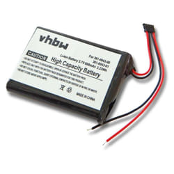 Vhbw - Batterie compatible avec Garmin Edge 500, 010-01626-02, 205, Explore 820, 200, 520 gps, appareil de navigation (600mAh, 3,7V, Li-ion)