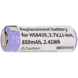 vhbw - the clever way - Batterie de rechange de haute qualité avec une grande autonomie et compatible avec votre rasoir ou to ...