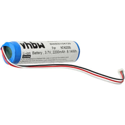 Vhbw - Batterie haut-parleur compatible avec Logitech Pure-Fi Anywhere 2 MM50 - remplacement pour NTA2335 - (2200 mAh, 3,7 v, Li-Ion)