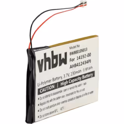 vhbw - the clever way - Batterie de rechange de haute qualité avec une grande autonomie et compatible avec votre casque audi  ...