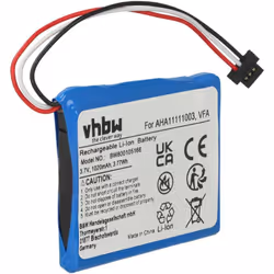 vhbw - the clever way - Batterie de rechange de haute qualité avec une grande autonomie et compatible avec votre système de n ...