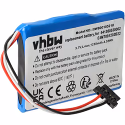 Batterie de secours compatible pour votre système de navigation. Idéale aussi en tant que deuxième batterie lors de vos dépla ...