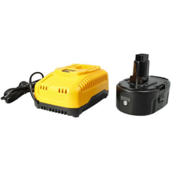 Vhbw - Batterie compatible avec Dewalt DC011, DC012, DC013 outil électrique (4000 mAh, Li-ion, 18 v) + chargeur