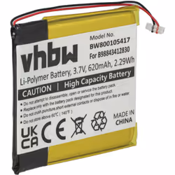 vhbw - the clever way - Batterie de rechange de haute qualité avec une grande autonomie et compatible avec votre lecteur de m ...