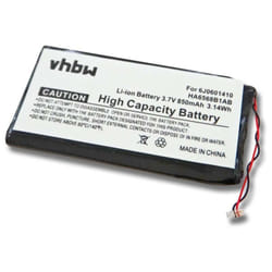 Vhbw - Batterie compatible avec Samsung SEC-YP5Z, YP-Z5A, YP-Z5AB, YP-Z5AS, YP-Z5F lecteur de musique MP3 (850mAh, 3,7V, Li-ion)
