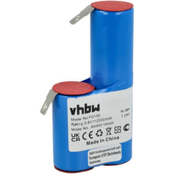 1x Batterie compatible avec Ariete Grati 3,6 v râpe à fromage (2000mAh, 3,6V, NiMH) - Vhbw